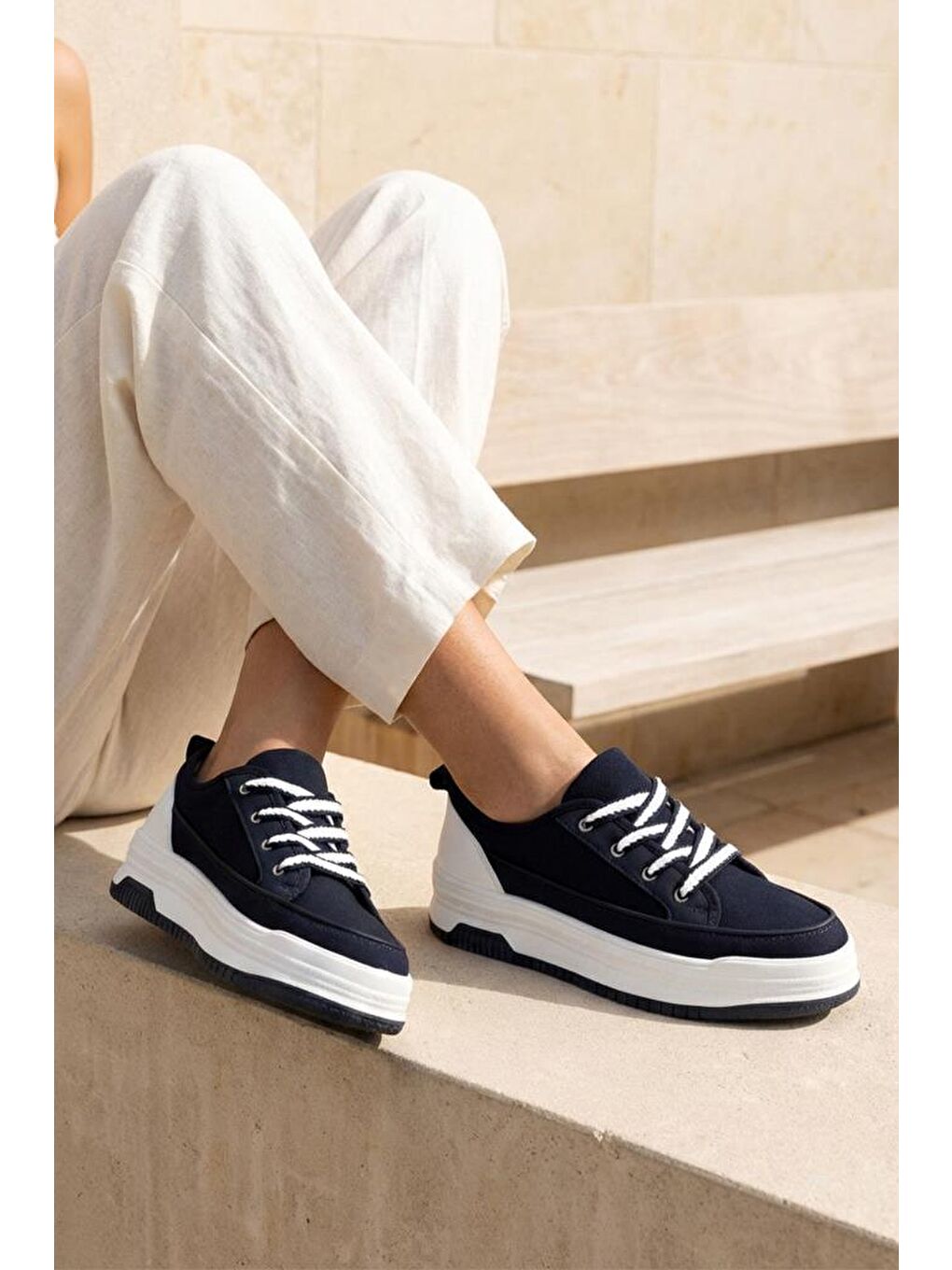 Lacivert DS Opal Sneaker 2025 Kadın-2