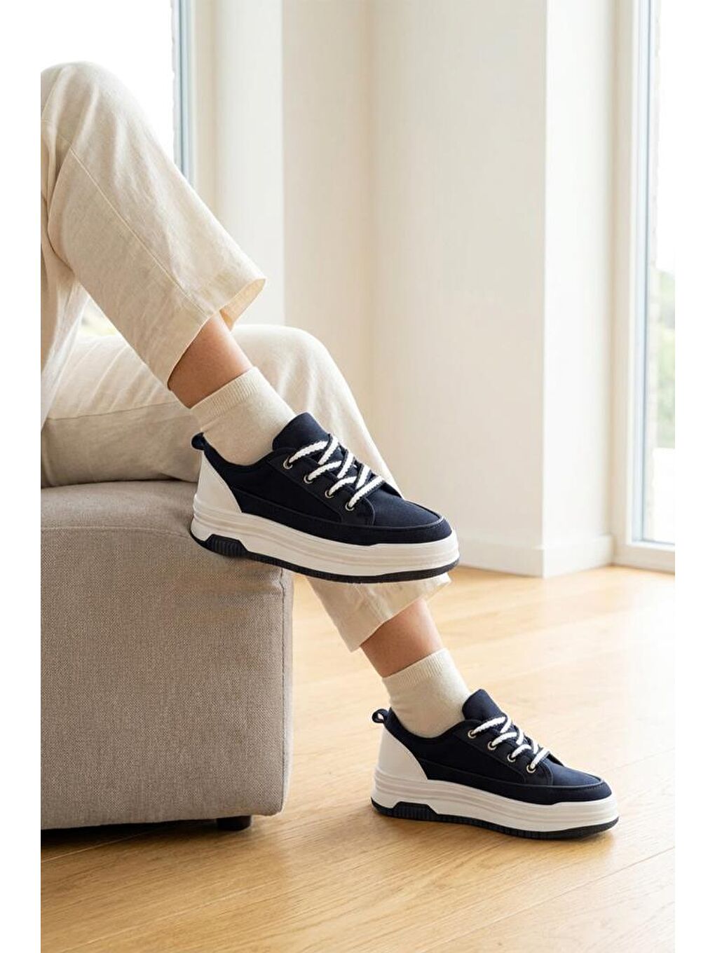 Lacivert DS Opal Sneaker 2025 Kadın-3