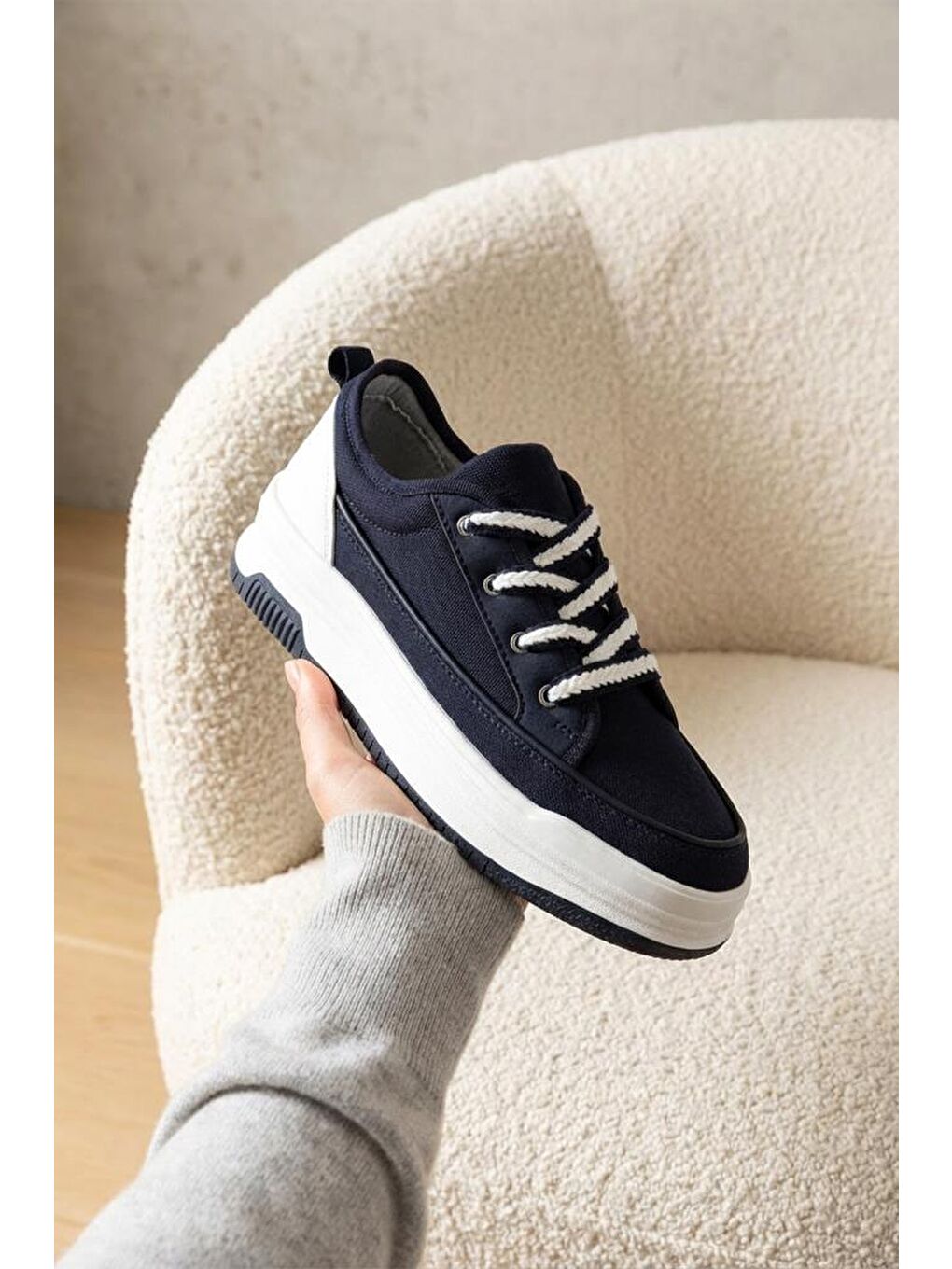 Lacivert DS Opal Sneaker 2025 Kadın-5