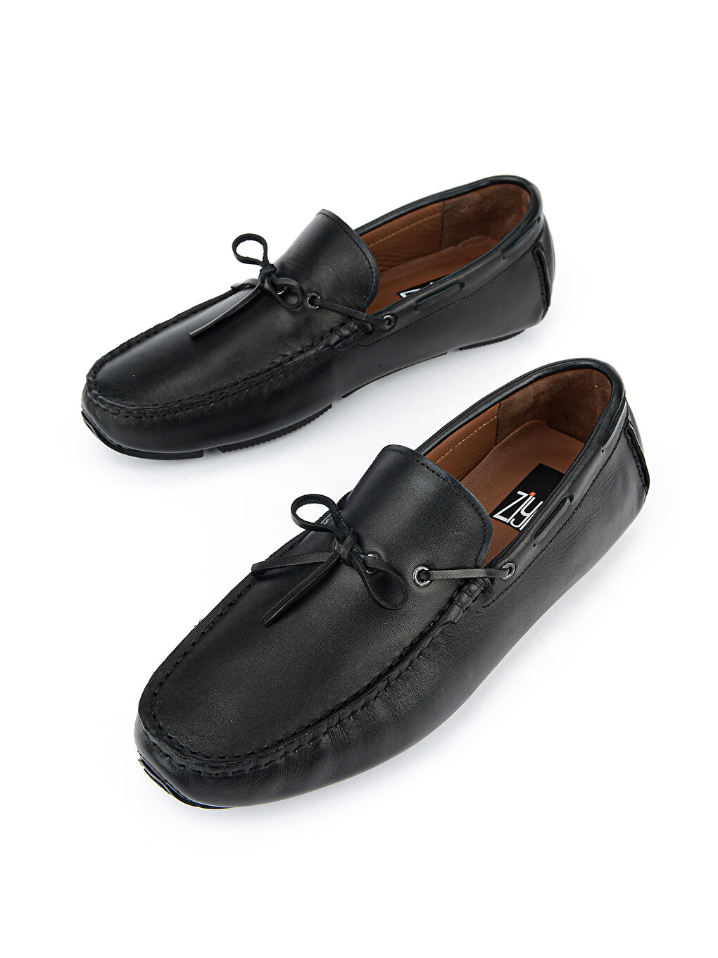 Erkek Hakiki Deri Günlük Ayakkabı 1611065ZE0791 Siyah-4