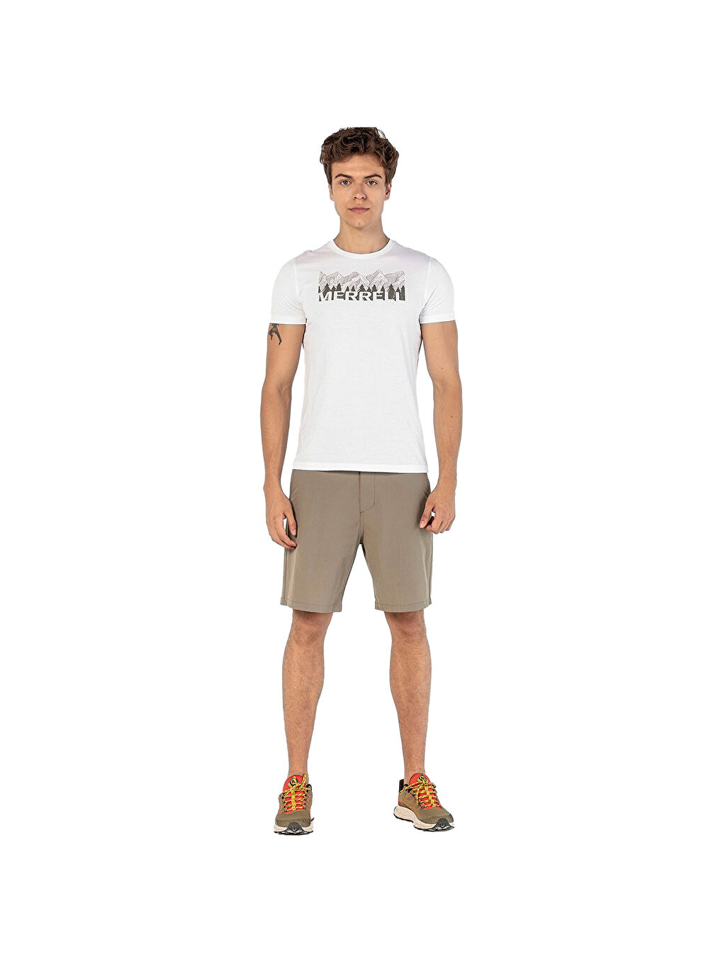 Haki Clear Erkek Yeşil Şort-1