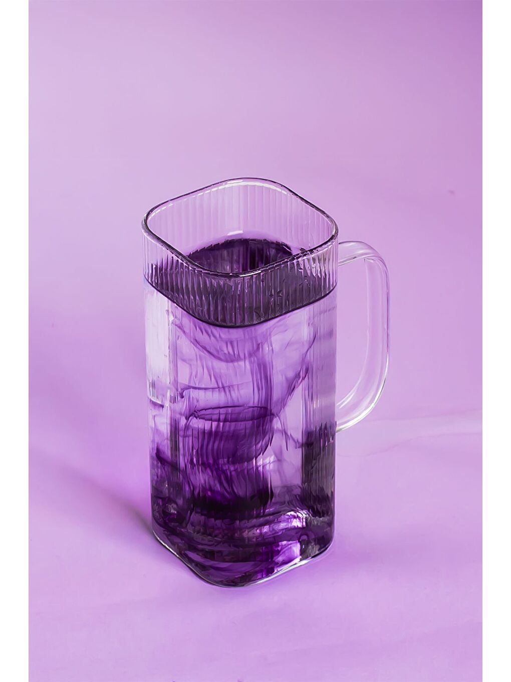 Renksiz 2'li Borosilikat Isıya Dayanıklı Cam Kupa Bardak 2 Adet 380 ml-3