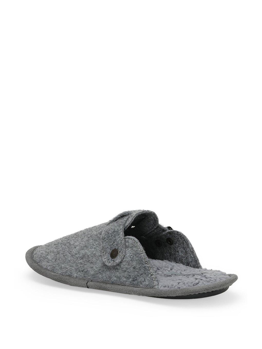 MAY 2PR Gri Erkek Ev Terliği-2