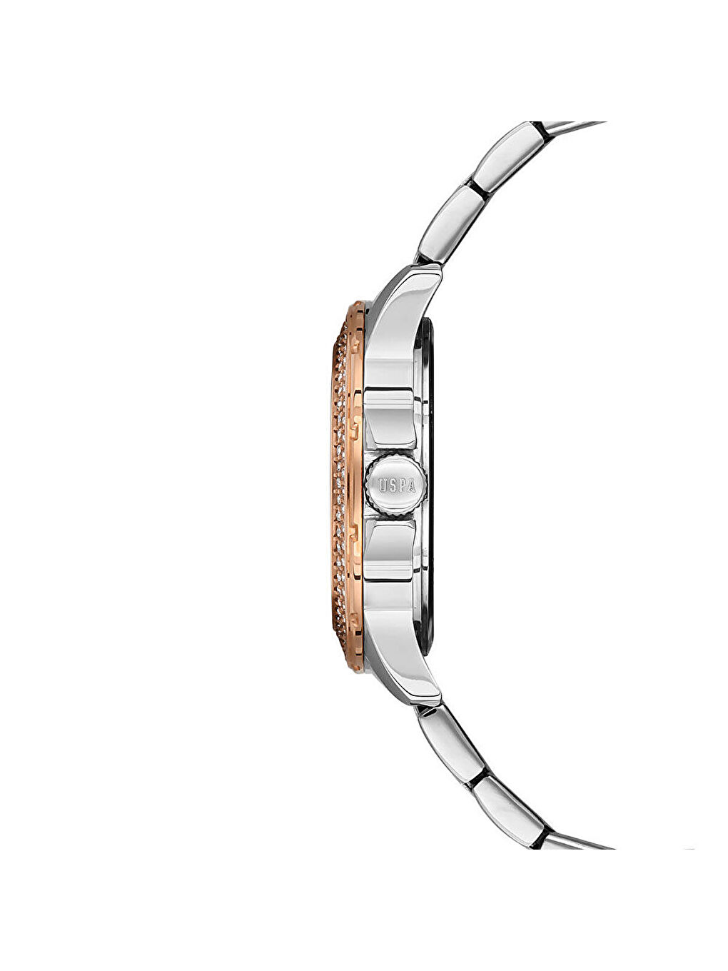 Gri USPA2042-04 Kadın Kol Saati-1