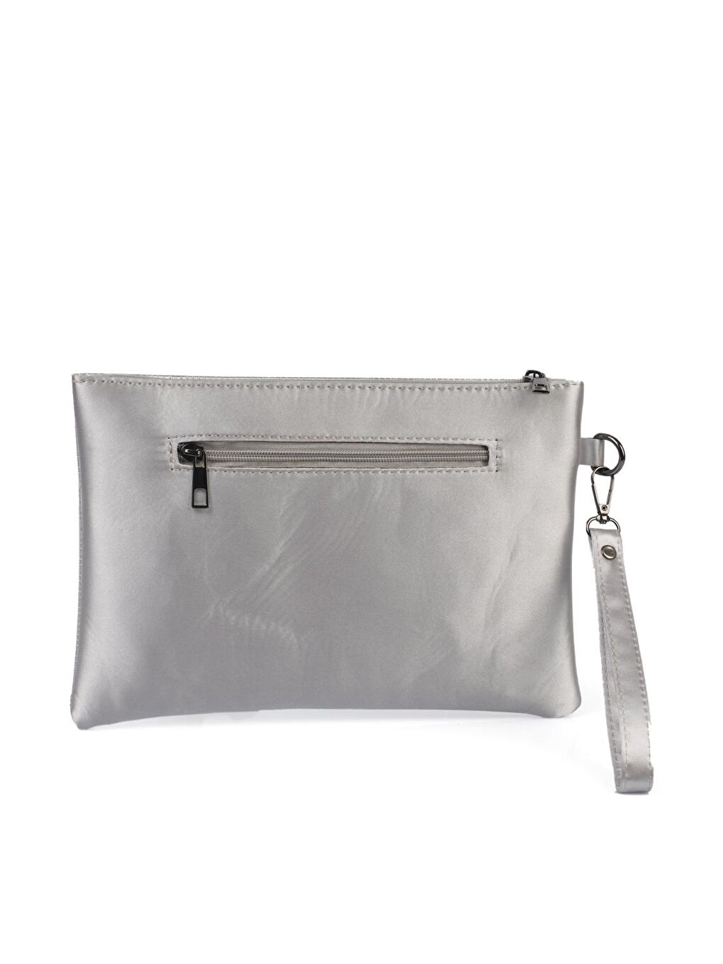 Capone Outfitters Gümüş Paris Kadın Clutch Çanta - 1