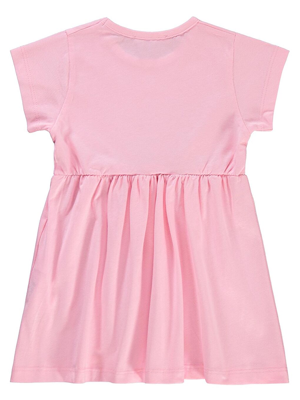 Girls Kız Çocuk Elbise 2-5 Yaş Şeker Pembesi-1