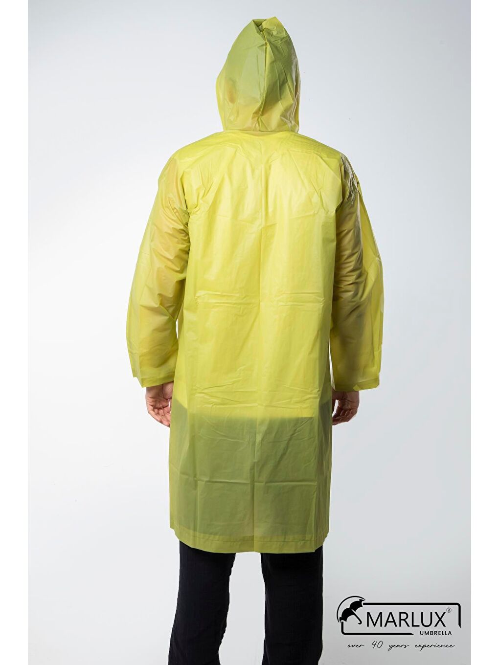 Kadın Erkek Yağmurluk Kapüşonlu Çıtçıtlı Eva Haki Yağmurluk M21MRC881R06-7