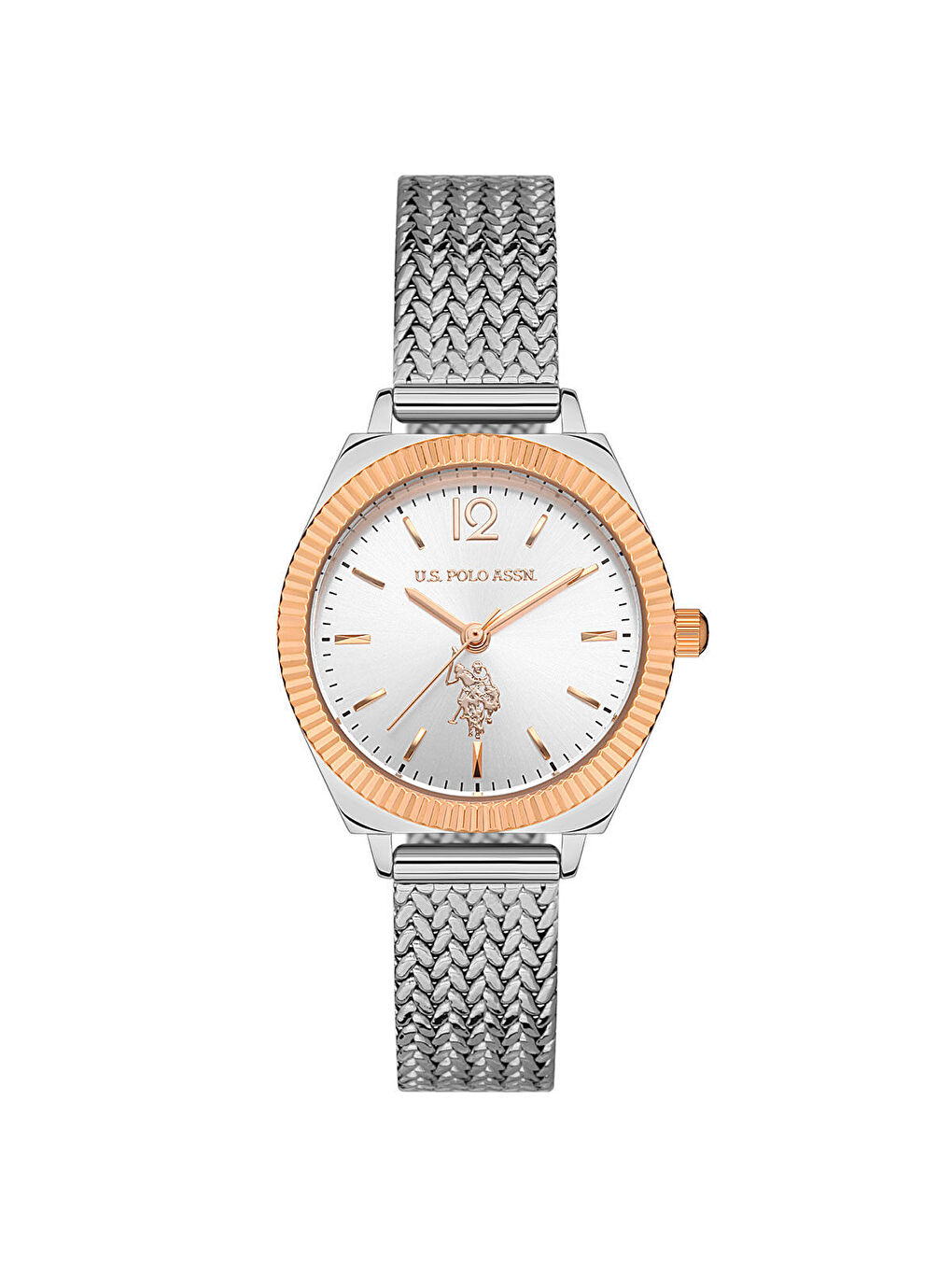Gri USPA2062-07 Kadın Kol Saati