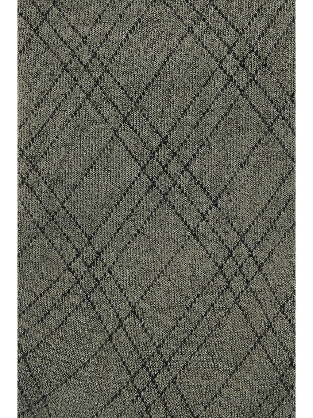 Erkek Haki Desenli Tekli Soket Çorap-1