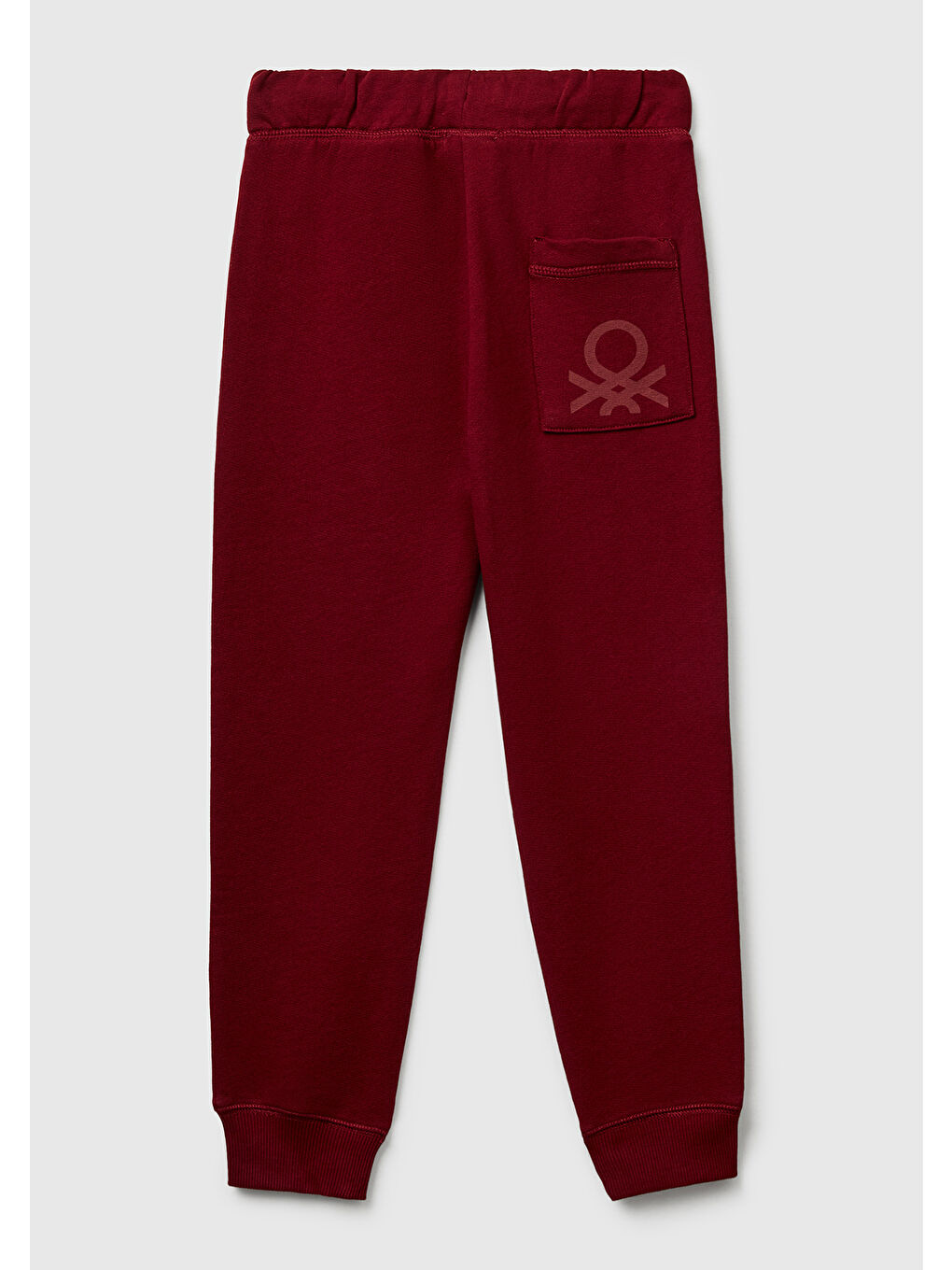 Erkek Çocuk Bordo Arka Cebi Logolu Eşofman Altı-1