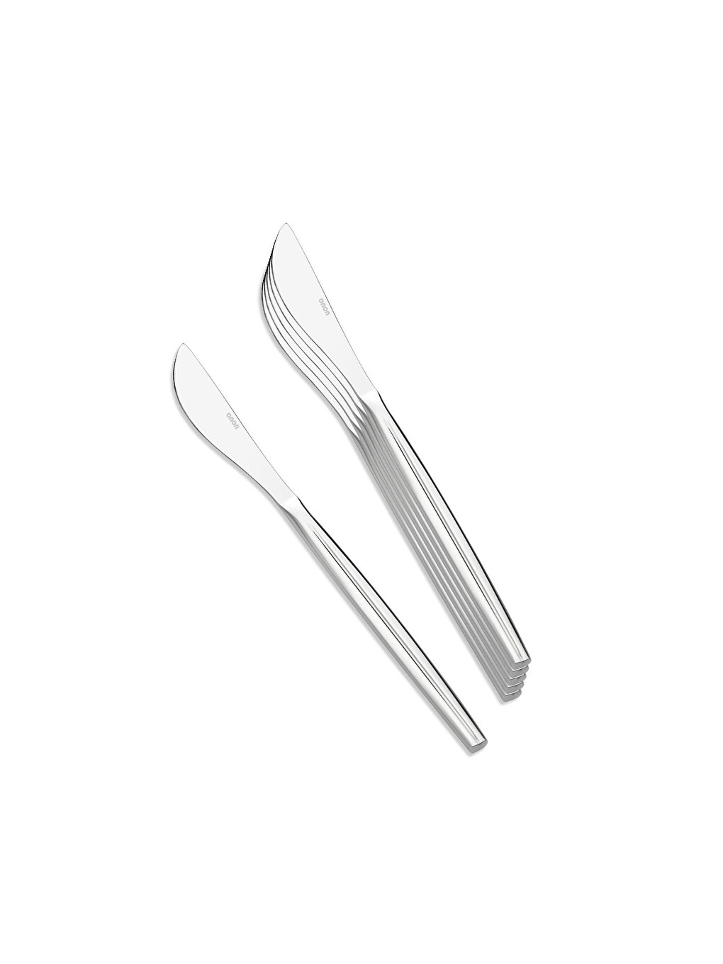 Gri Krispy Pasta Bıçak 6 'lı 18/10