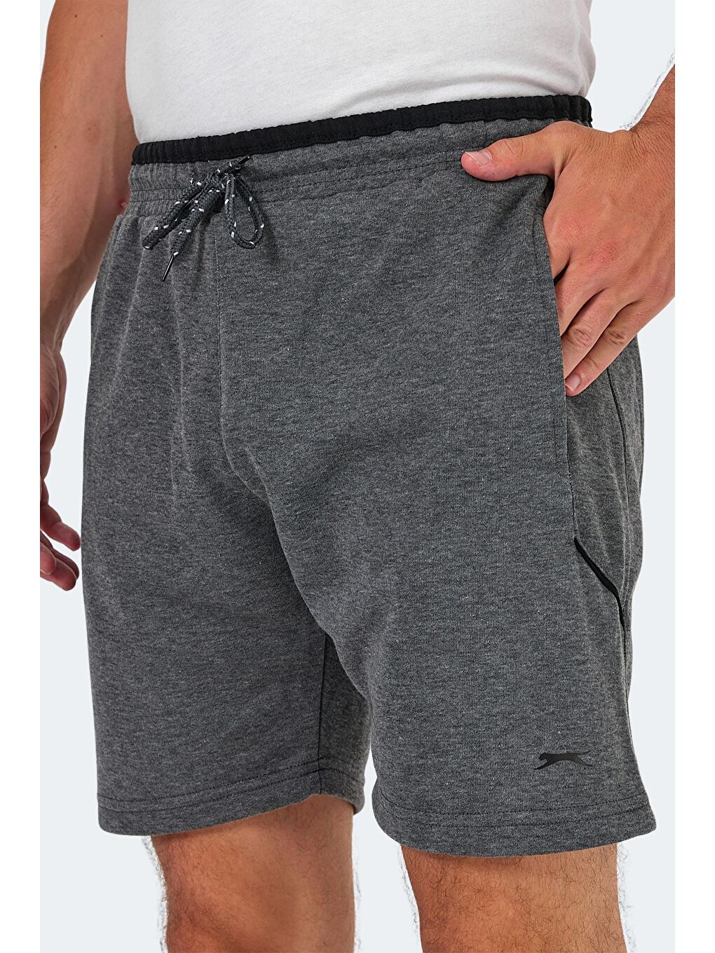 NAGORE Erkek Şort Koyu Gri-3