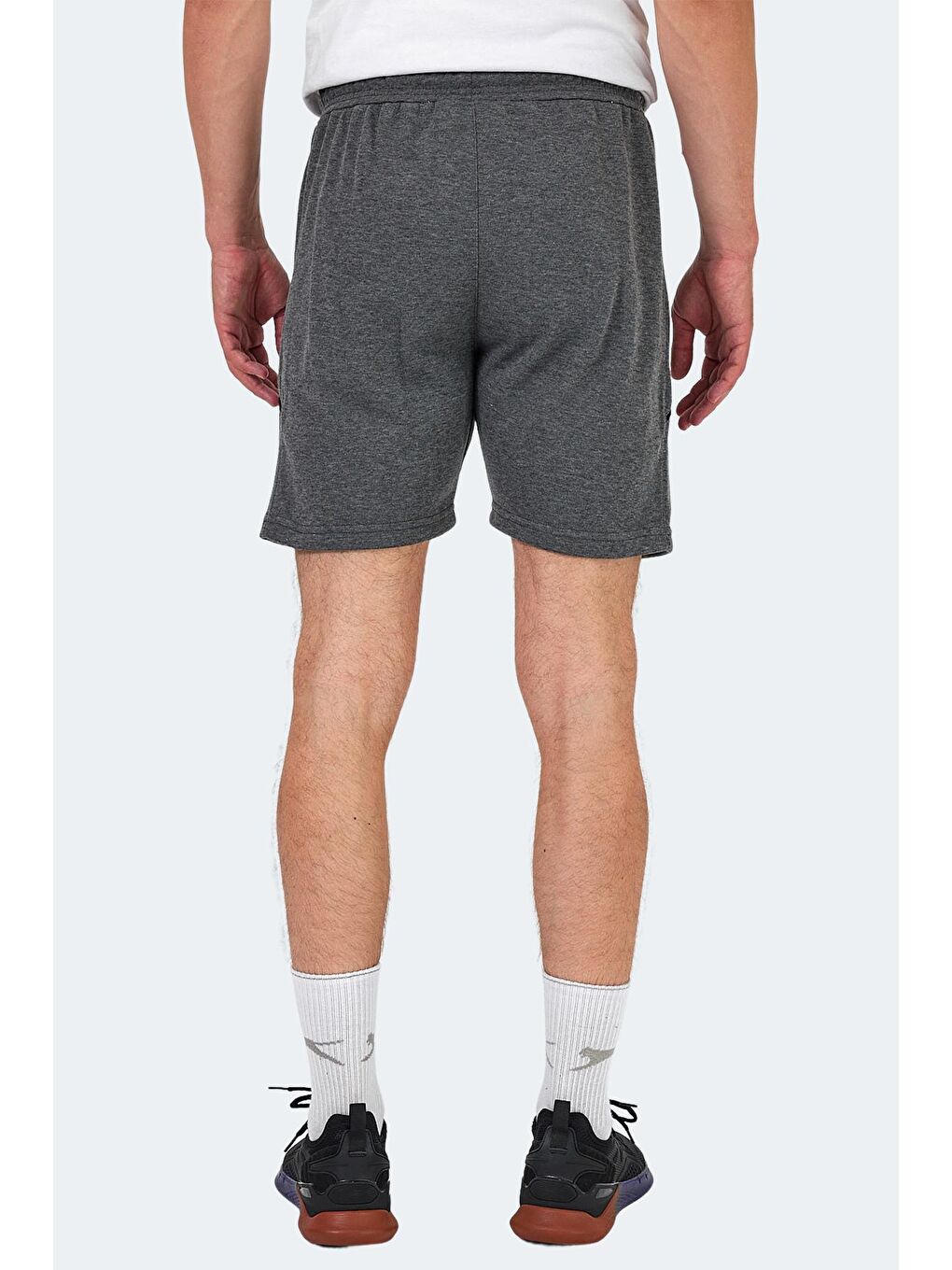 NAGORE Erkek Şort Koyu Gri-4