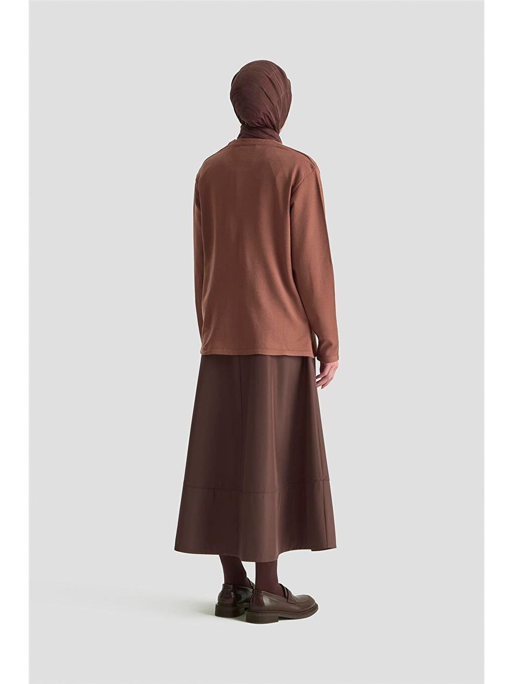 Pembe Desenli Kazak 25Kd7010 Gül Kurusu-4