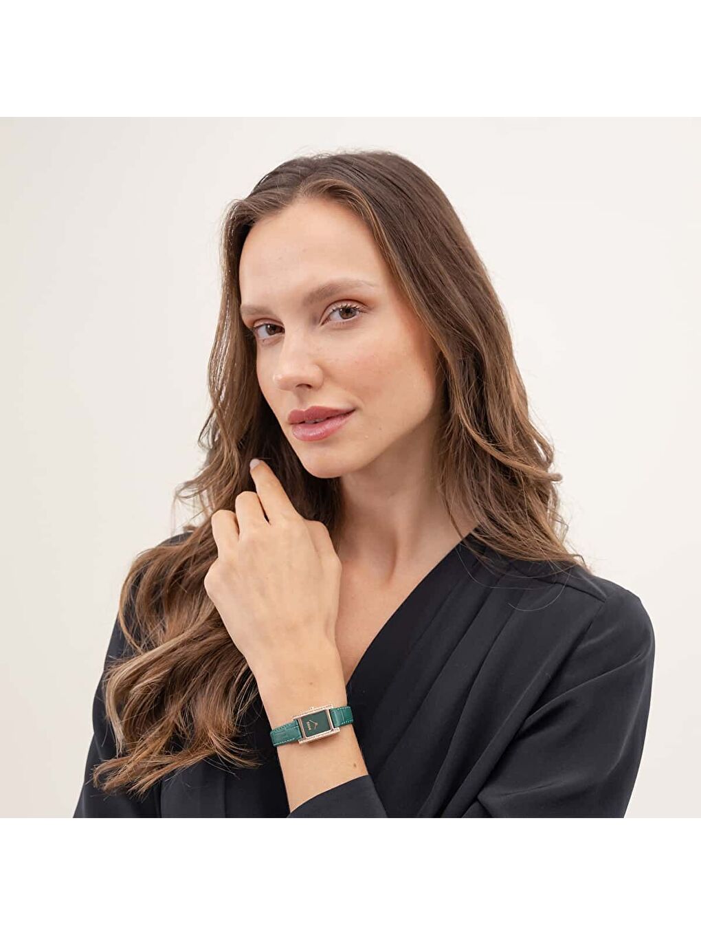 Yeşil HB1502814 Kadın Kol Saati-4