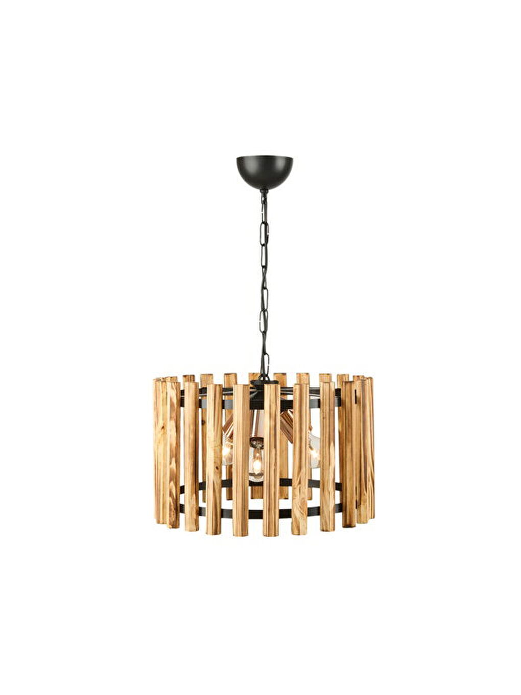 Ahlat 3'lü Sarkıt - Kahverengi / Siyah - 38 cm-3