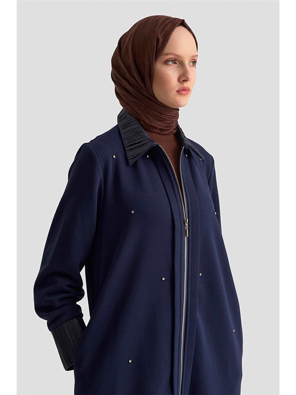 Taşlı Örme Kap 25Kd4030 İndigo-2