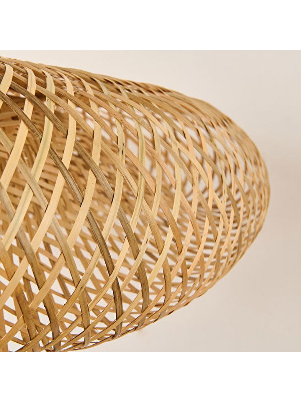 Bej Odena Bambu Sarkıt - Natürel - 61 cm-1