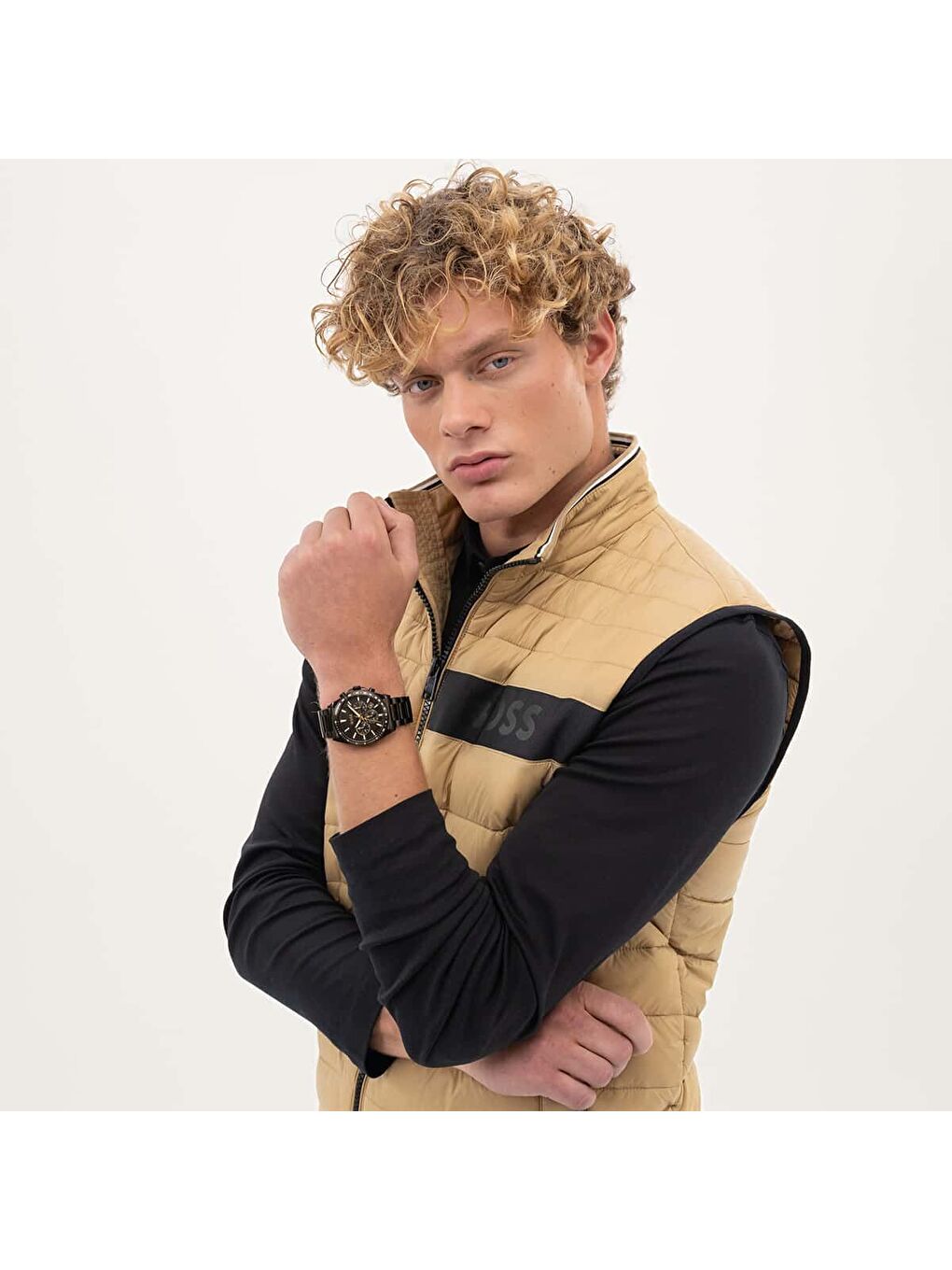 Siyah HB1514291 Erkek Kol Saati-4