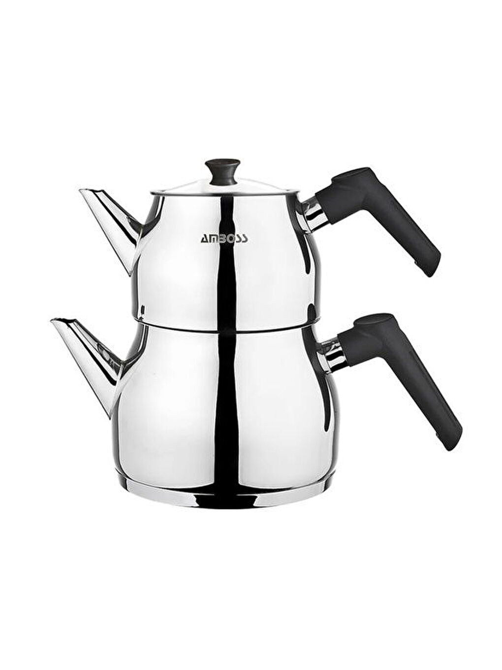 Copper Çaydanlık Seti - Gri / Siyah - 2 lt + 1 lt-2