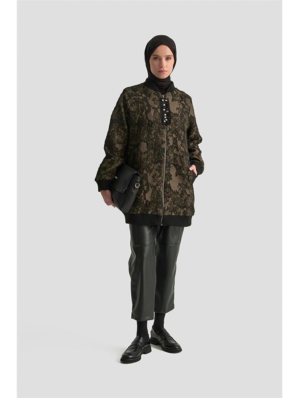 Jakar Kumaşlı  Kap 25Kd2101 Kahverengi-2