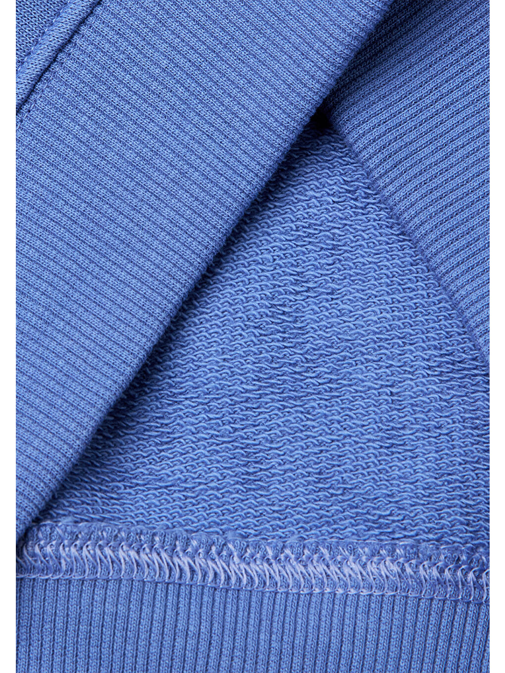 Turkuaz Erkek Çocuk Havacı Mavi Önü Logo Baskılı Yuvarlak Yaka Sweatshirt-2