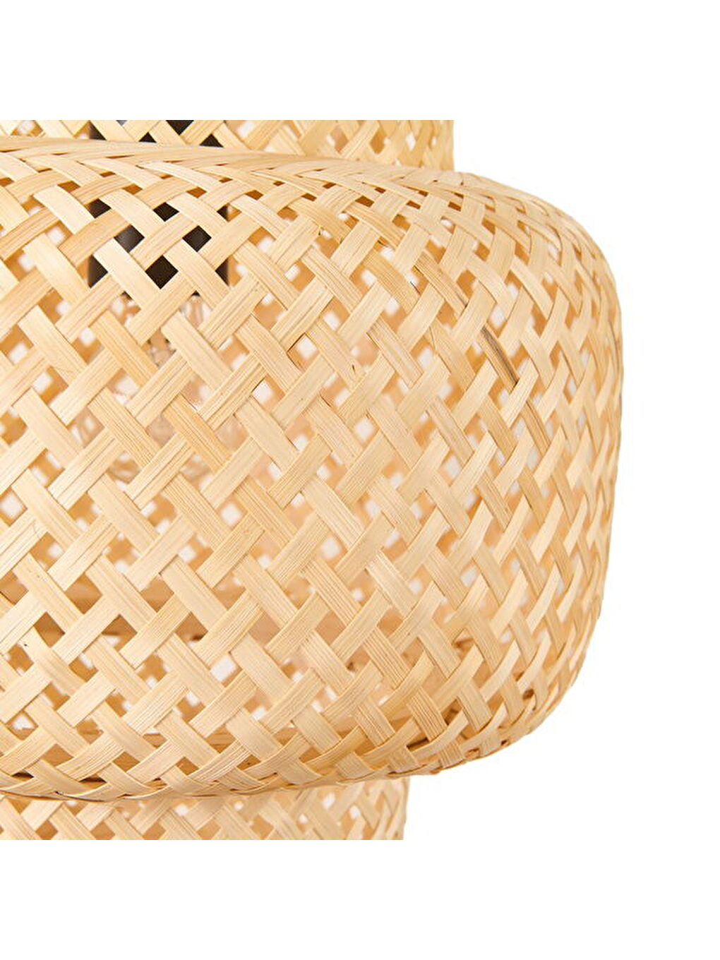 Bej Kona Bambu Sarkıt - Natürel - 30 cm-1