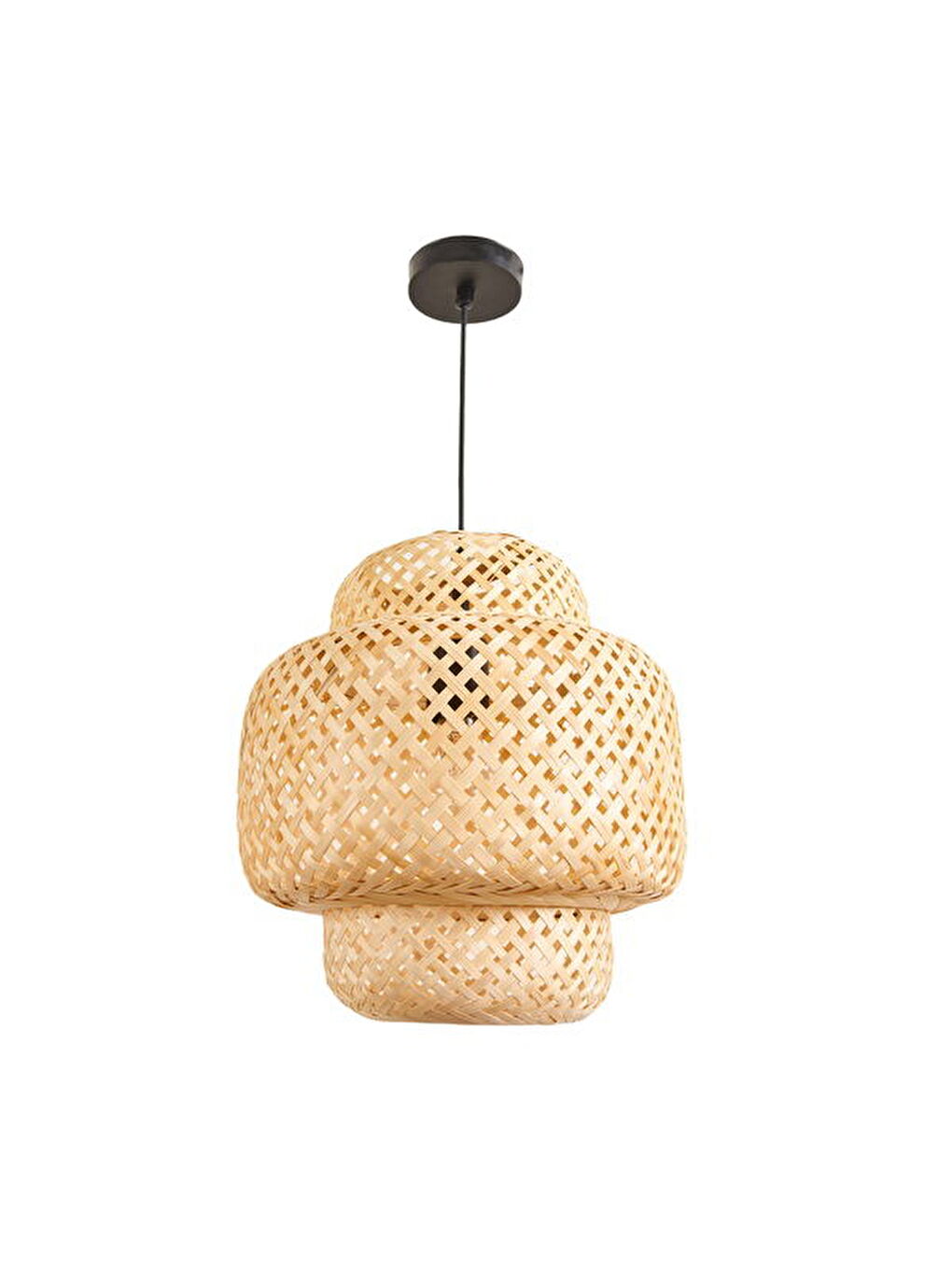 Bej Kona Bambu Sarkıt - Natürel - 30 cm-3