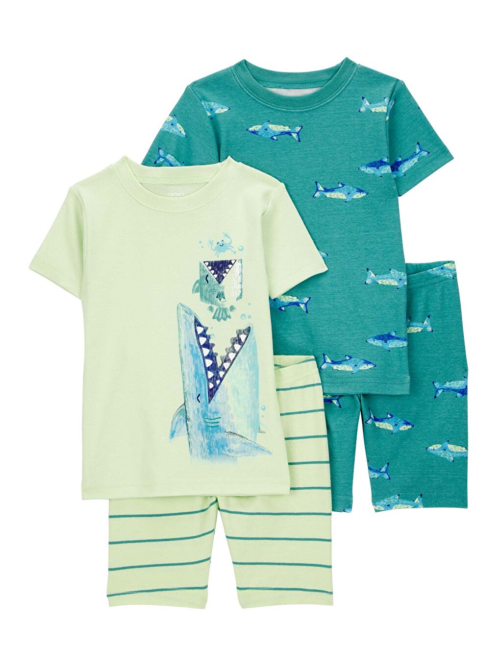 Karışık Erkek Bebek Pijama Set 4'lü Paket