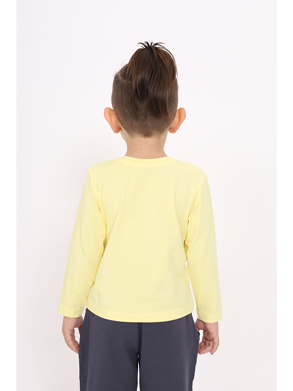 Toontoykids Sarı Erkek Çocuk Baskılı  Sweatshirt - 1