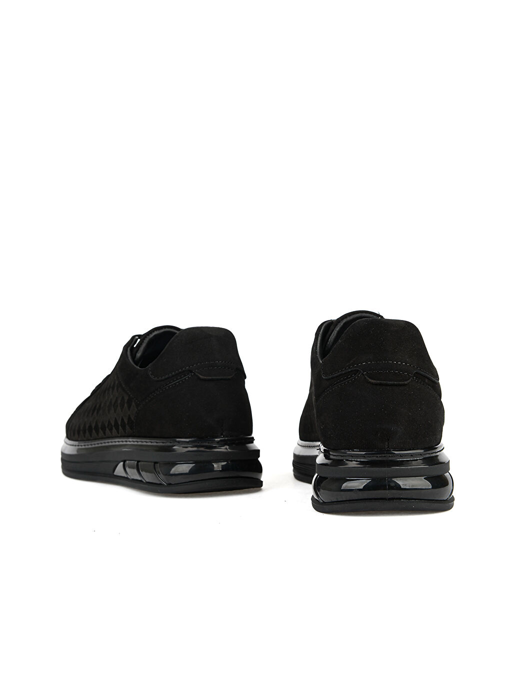 Erkek Hakiki Deri Sneaker 1611057Z10112 Siyah-2