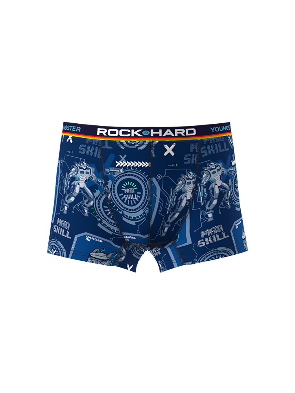 Erkek Çocuk Desenli Boxer 5'Li Paket Karışık Gönderilir-3