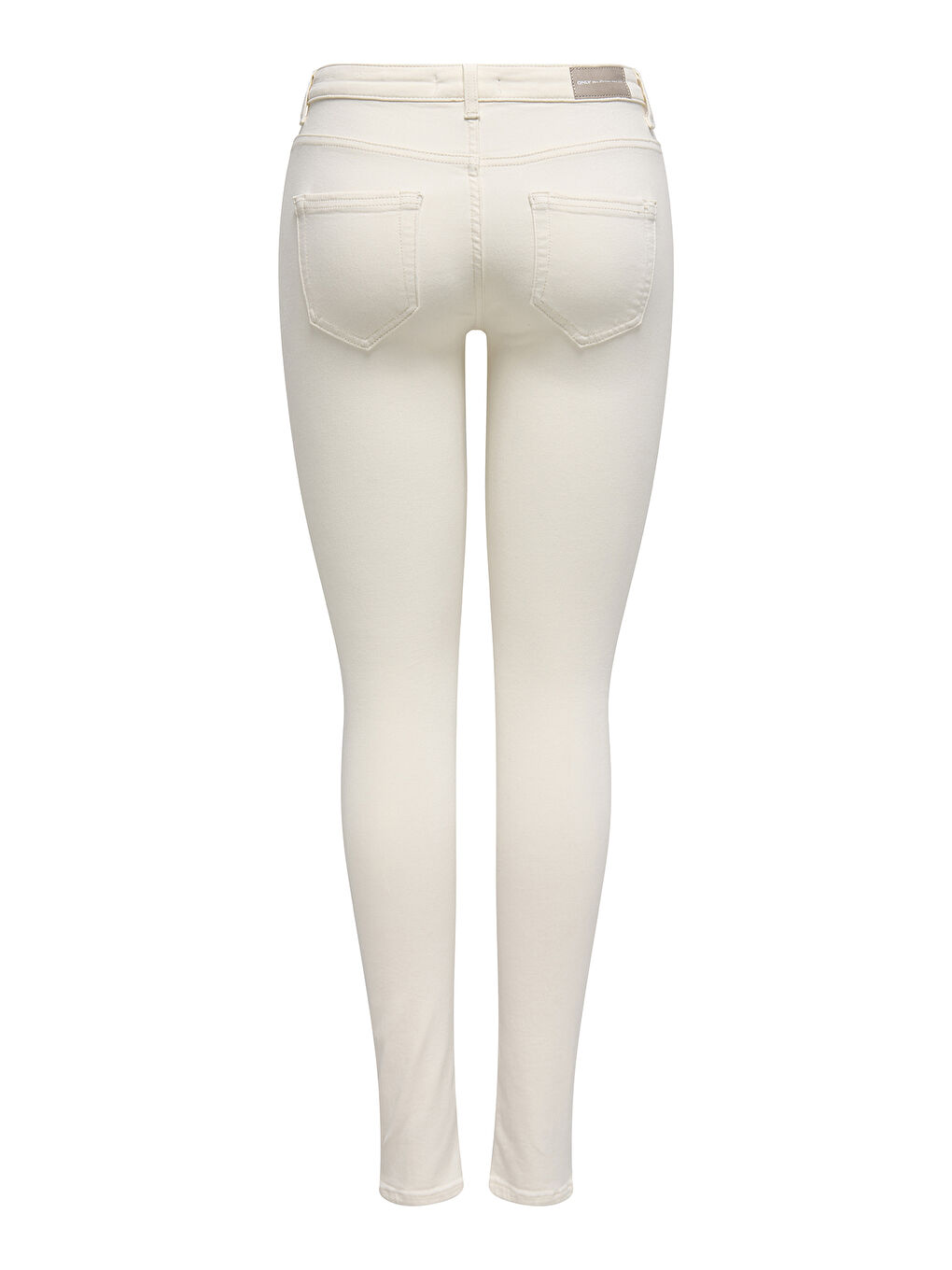 Ekru Onlblush Streç Pamuklu Skinny Fit Yüksek Bel Dar Paça Jeans 15337789-6