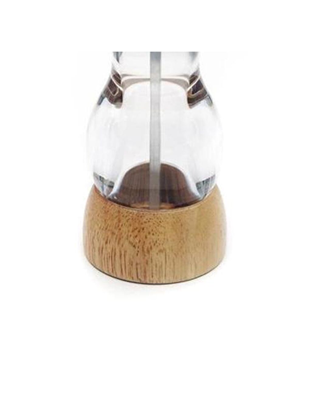 Bej Bambu Tuz Karabiber Öğütücü - 15x6 cm-3