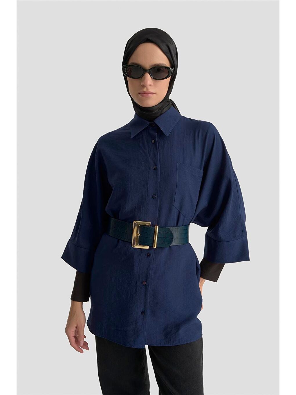 Tunik 25Yd9171 Lacivert-2