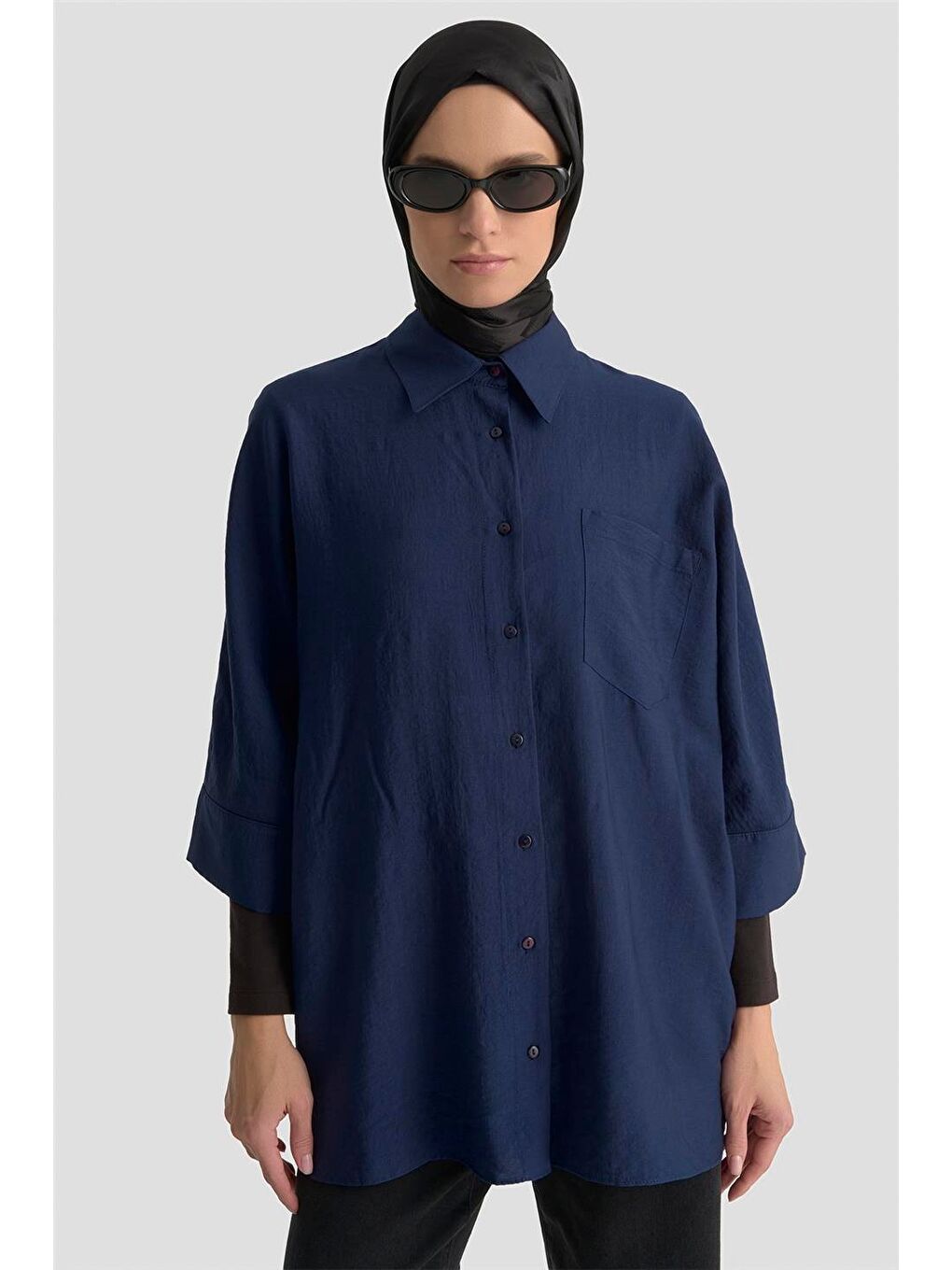 Tunik 25Yd9171 Lacivert-3