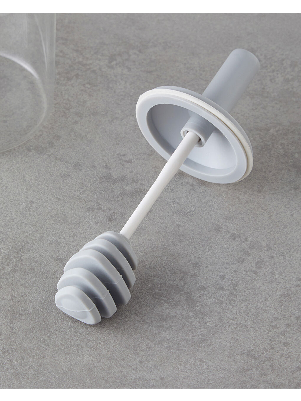 Shelby Borosilikat Bal Kavanoz 400 ml Gri-2