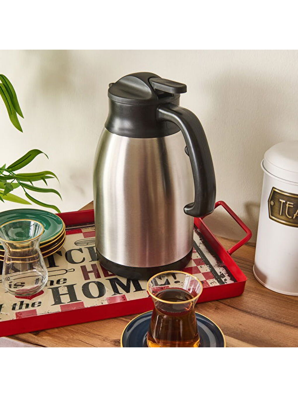 Gri Kitchen Çay Termosu - Inox - 2 lt-2