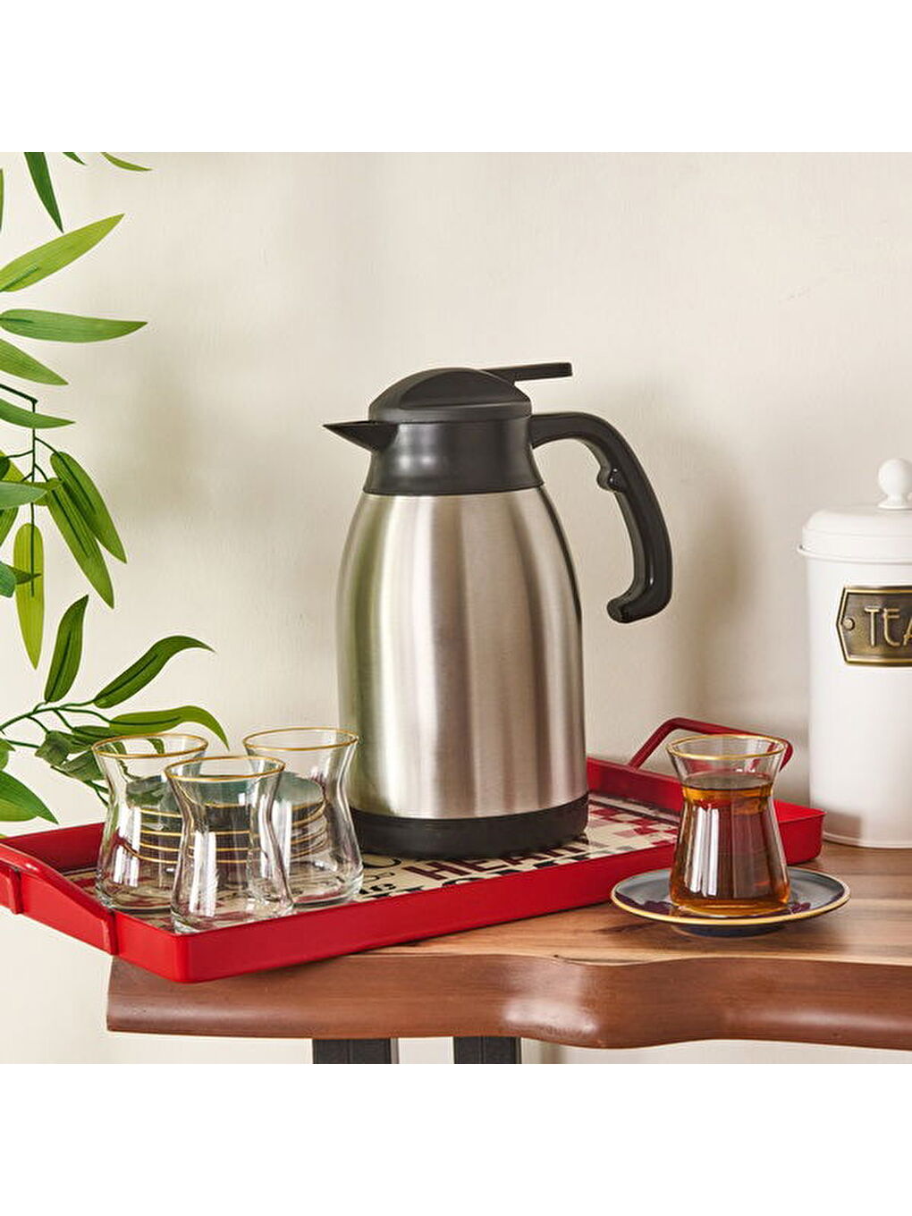 Gri Kitchen Çay Termosu - Inox - 2 lt-5