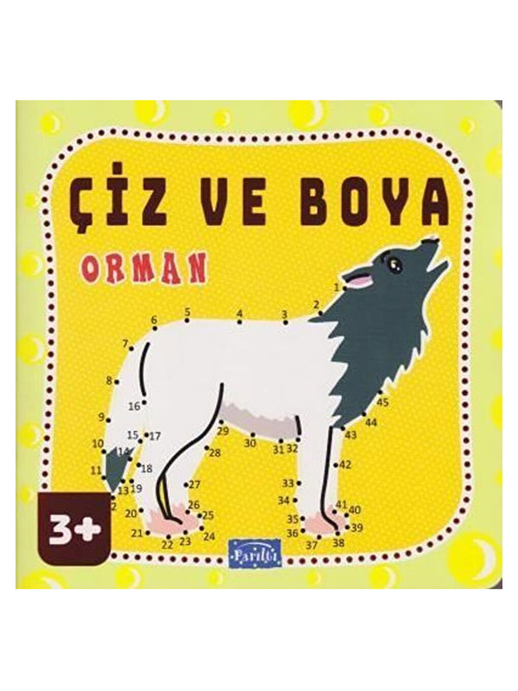 Çiz ve Boya Orman 3 Yaş Parıltı Yayıncılık