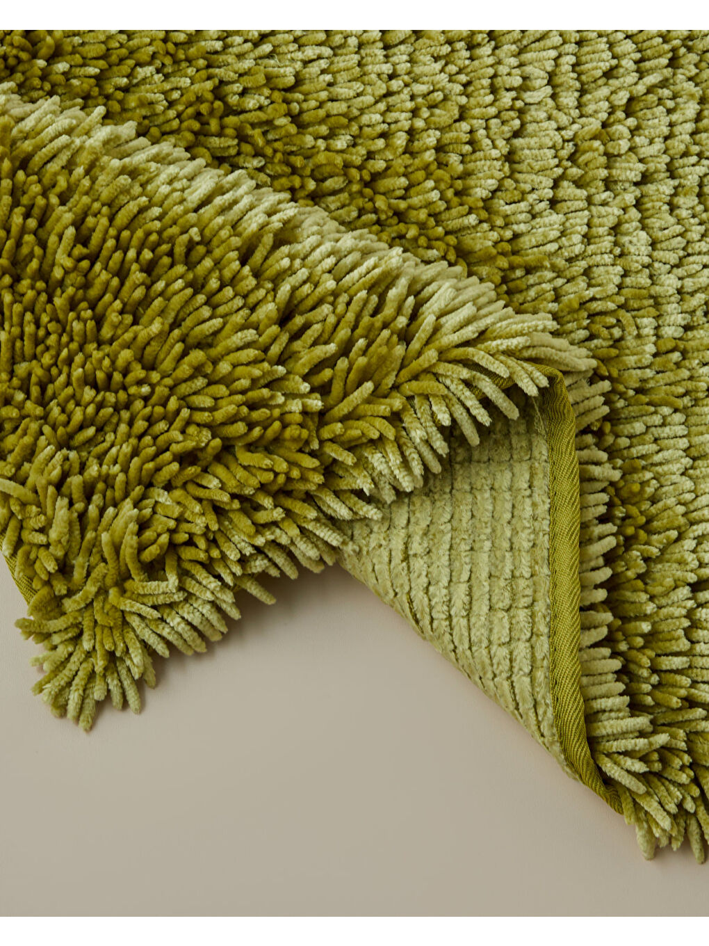 Silky Shine Kaydırmaz Taban Banyo Paspası 50x80 cm Yeşil-1