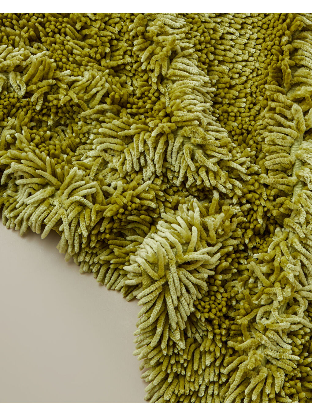 Silky Shine Kaydırmaz Taban Banyo Paspası 50x80 cm Yeşil-2