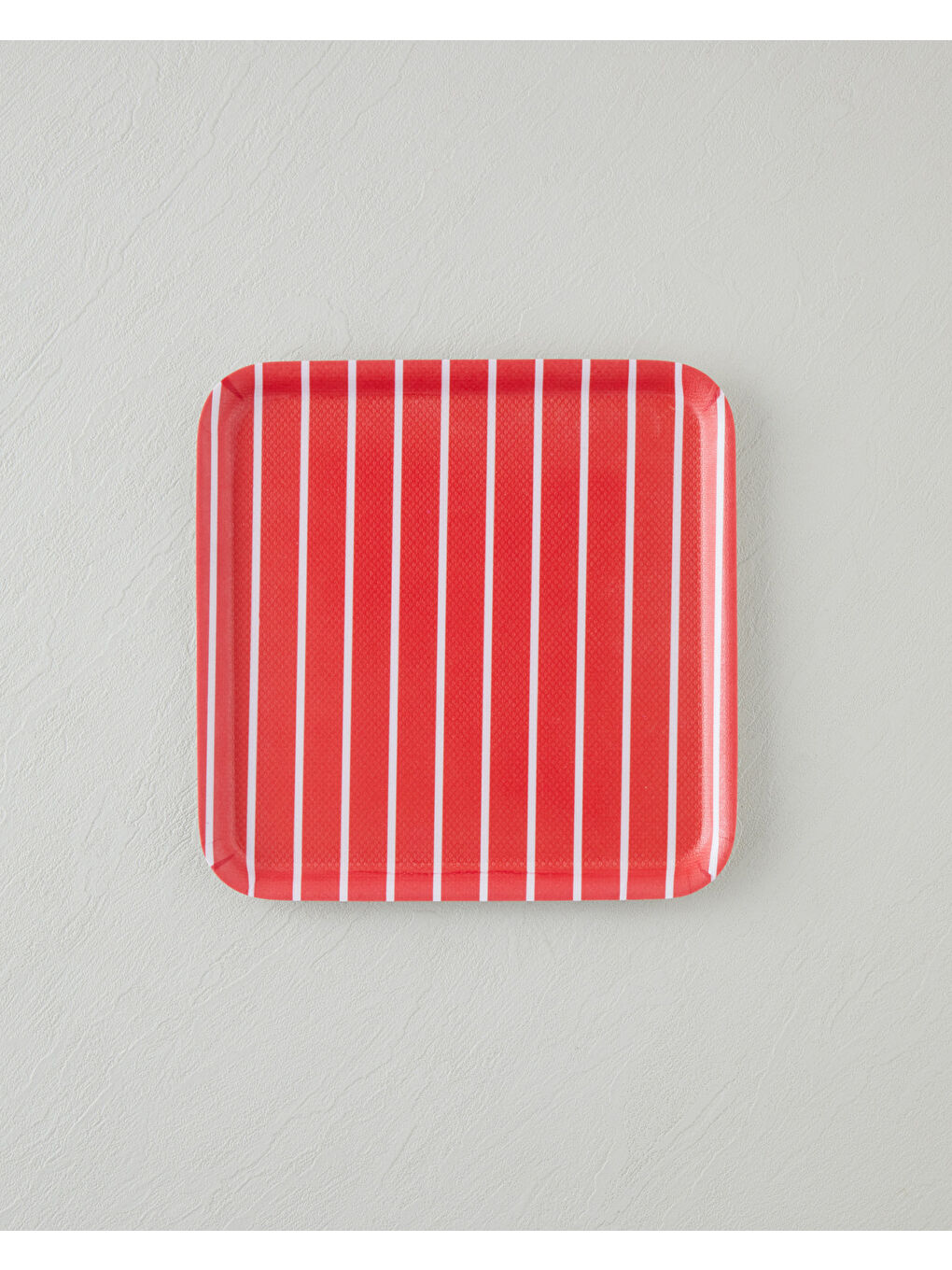 Bright Parade Melamin 2’li Kaydırmaz Tepsi 33-24 cm Kırmızı-2