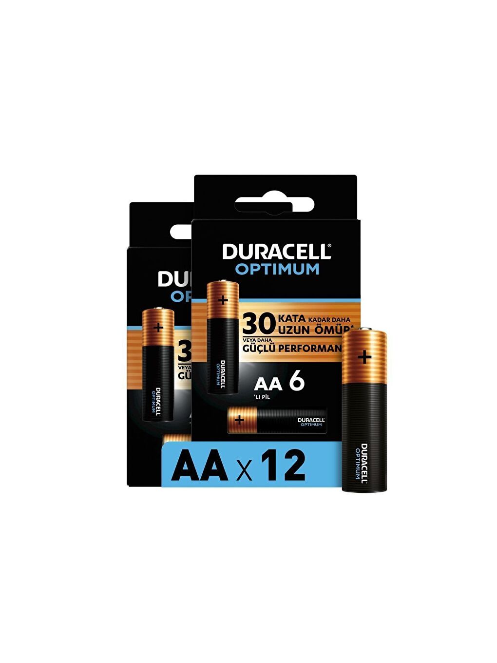 Optimum Aa Alkalin Pil  1 5 V Lr6 Mn1500  12 li Paket-1