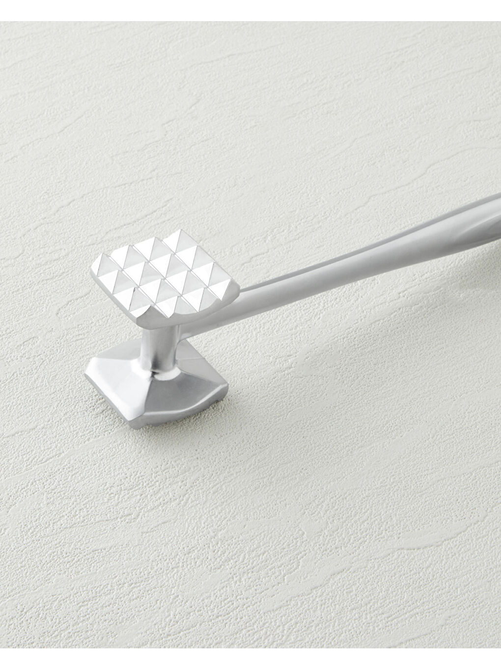 Steel Master Paslanmaz Çelik Et Dövme Gereci Mutfak Gereci 22 cm Gri-1