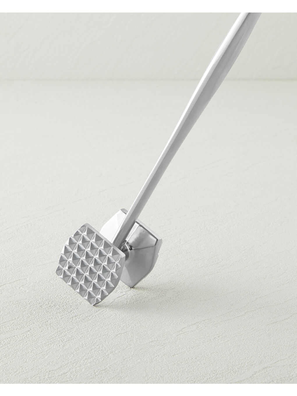 Steel Master Paslanmaz Çelik Et Dövme Gereci Mutfak Gereci 22 cm Gri-3