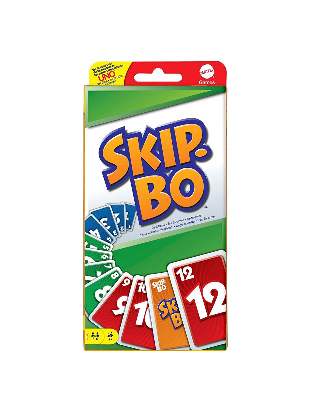 Mattel Games Renksiz Skip-Bo Kartlar 52370