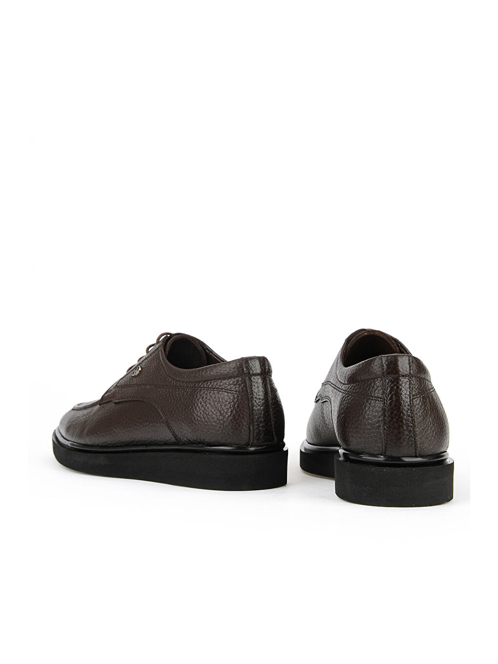 Kahverengi Erkek Hakiki Deri Klasik Ayakkabı 161985Z0803 Kahve-2