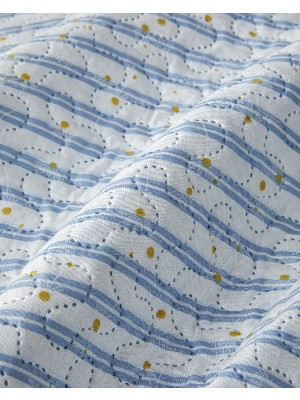 Daisy Kamila Çift Kişilik Çok Amaçlı Örtü 200x220 cm Açık Mavi-4