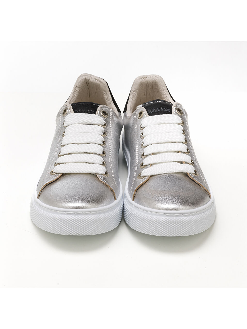 Gri Kadın Sneaker ( Günlük) MAR-25Y-209-02 Gümüş-Siyah Sim-2